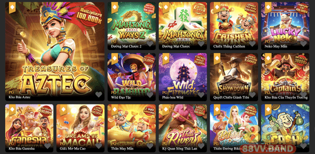 88VV chính thức luôn có những game cược xanh chính
