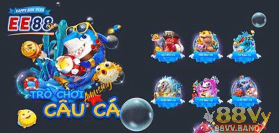 Các loại súng và vật phẩm trong bắn cá trên 88VV