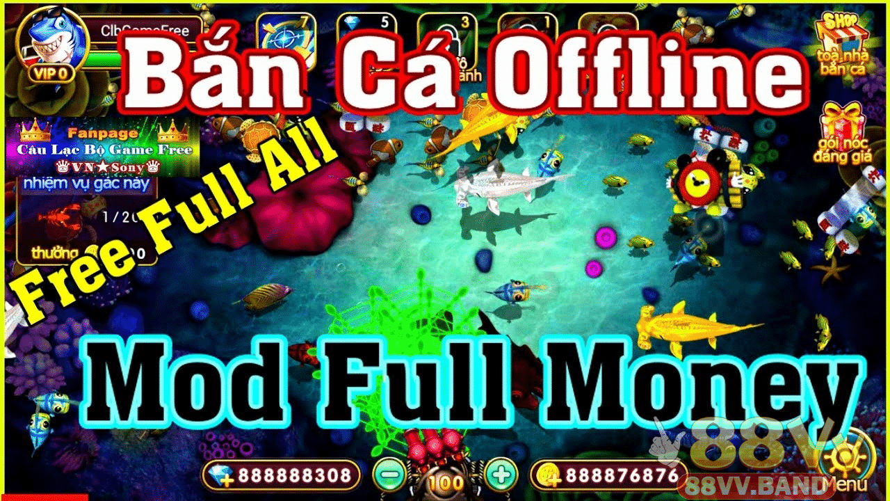 Đặc điểm nổi bật của game bắn cá offline​