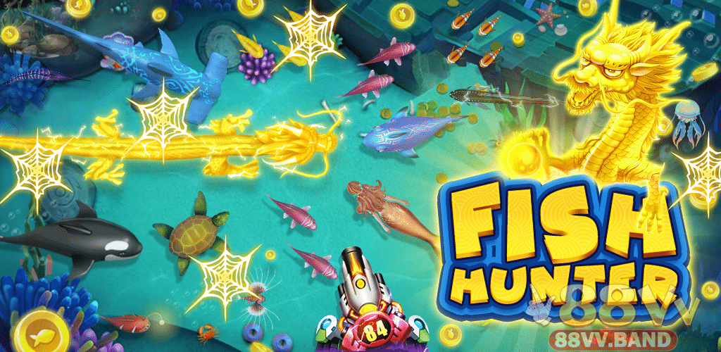Fish hunter - ấn tượng là game bắn cá offline​ đồ họa đẹp nhất